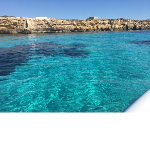Favignana Margothouse white blue arancio