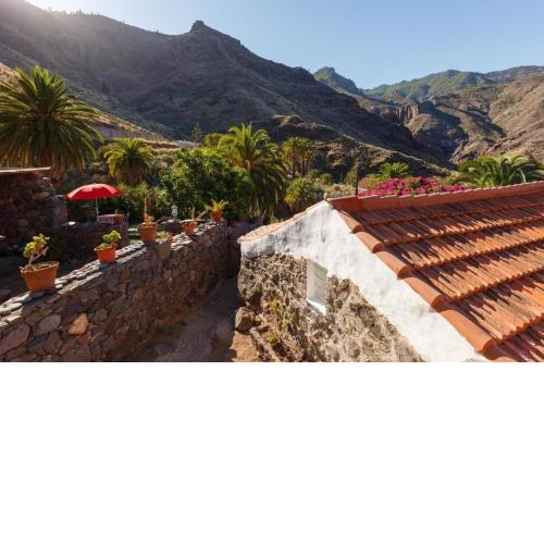 Ferienhaus in El Risco mit Garten, Terrasse und Grill
