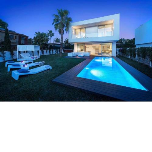 Ferienhaus mit Privatpool für 8 Personen ca 200 m in Playa de Muro, Mallorca Nordküste von Mallorca