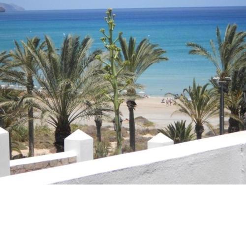 Ferienwohnung Costa Calma mit privatem Garten direkt am Strand