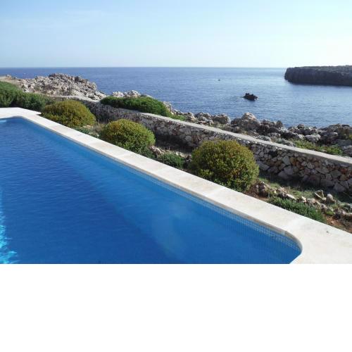 Ficula Sea Frontline House with private pool in Menorca