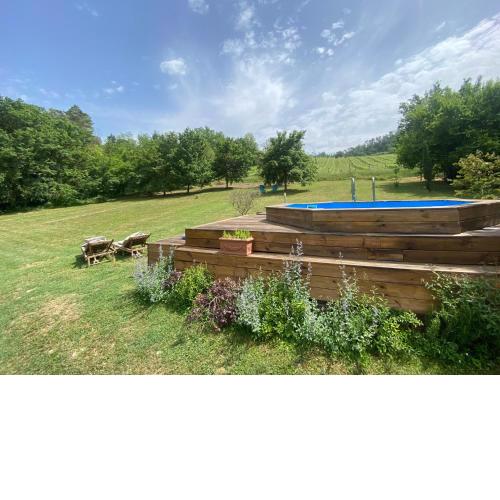 Fienile toscano con piscina privata