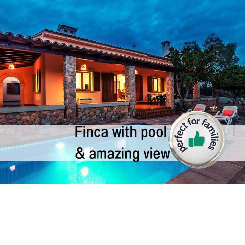 Finca Feliz mit Meerblick, Pool, W-lan & Parkplatz