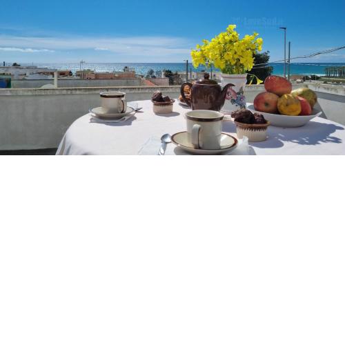 Fiori di Pesco vicino spiaggia