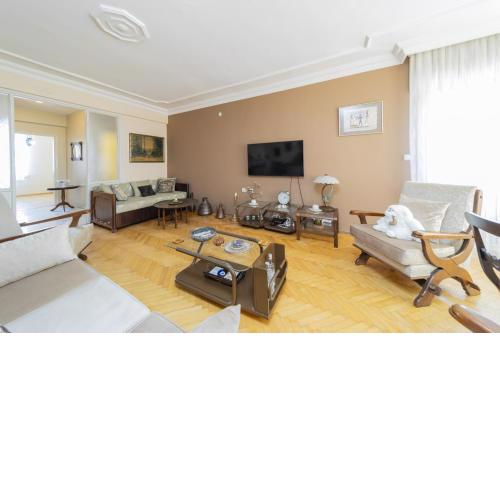 Flat w Balcony Fireplace 5 min to Beach in Antalya