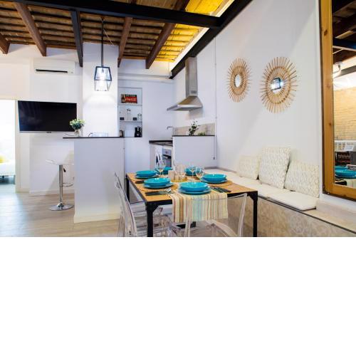 FLORIT FLATS - Cabanyal 3 Bedroom WIFI AC Terrace Beach Penthouse