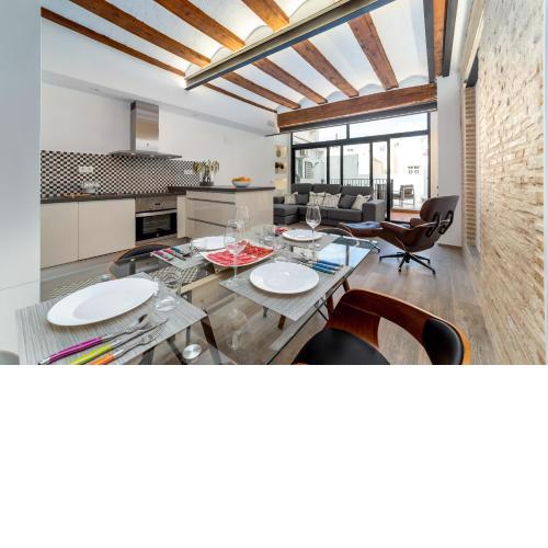 FLORIT FLATS - CENTER Luxurious 1BR 1BA Terrace WI-FI AC