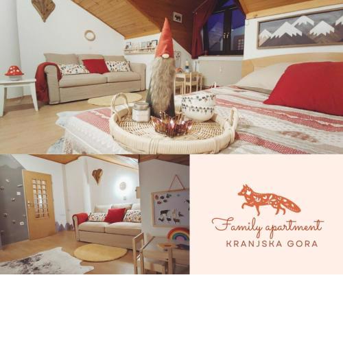 Fox family apartment Kranjska Gora