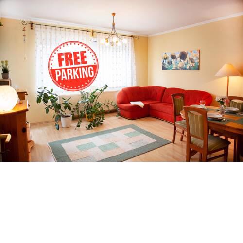 FREE Closed Parking 70sqm 3room Downtown City Center