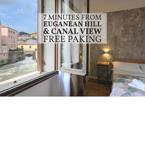 Free parking 7 minutes from the Euganean Hills
