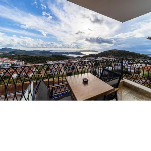 Full Furnished Flat with Sea View in Kas Antalya