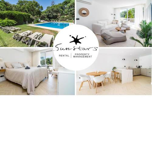 Fully renovated Scandinavian style 2 bed apartment in the heart of Puerto Banus