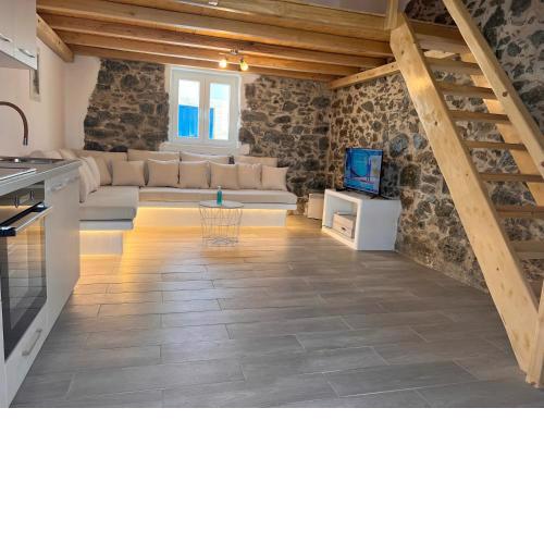 Gala Loft Traditional Stone House