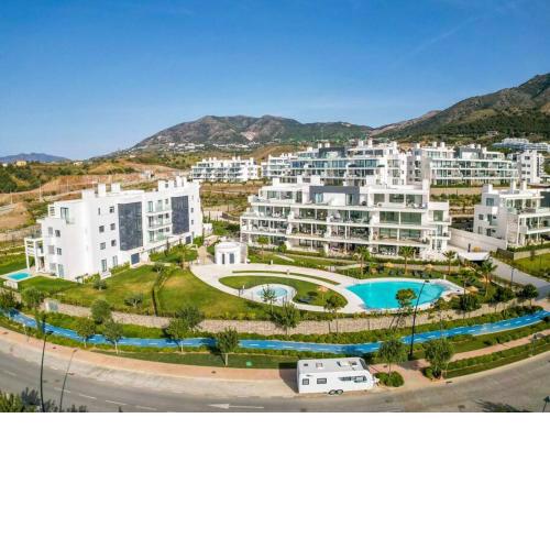 Garden terrace Office equipped Sea and pool views