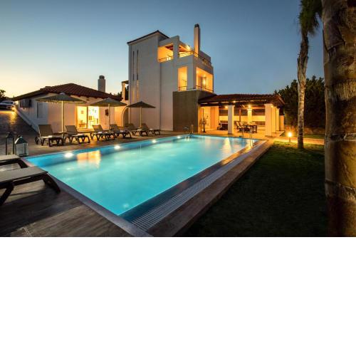 Gennadi Beach Villas - Waterfront Luxury Retreat with Private Beach