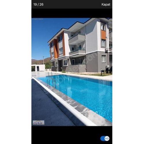 Göcek’e yakın konforlu sıfır eşyalı 1+1 daire