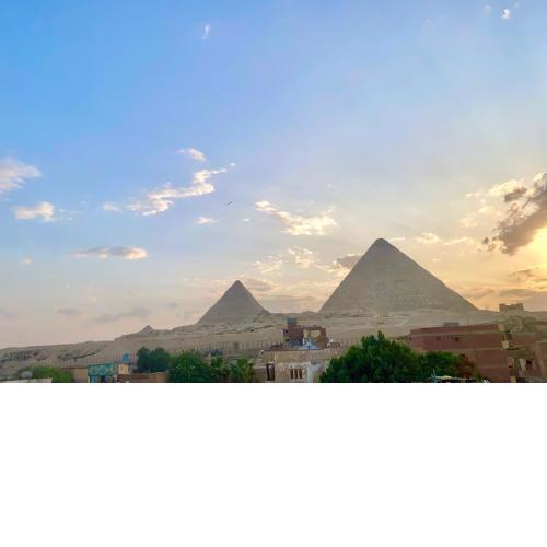 Golden pyramids Guest house view