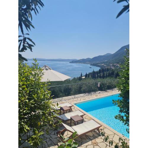 Gran Domenica Villa Corfu, Private Pool, Sea View, Garden
