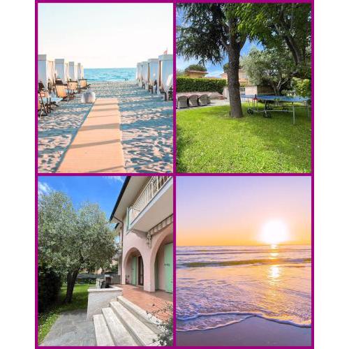 GREAT PRIVATE VILLA for family beach holidays and cultural outings near Forte dei Marmi RECOMMENDED