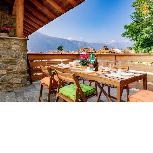 Green Chalet Scalotta - Wonderful Terrace Lake and Mounts View