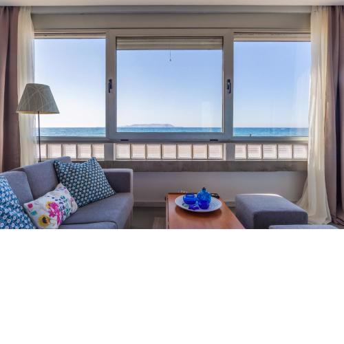 Grey Beachfront Apartment