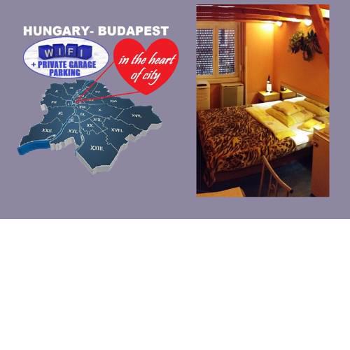 Guest room in the center of Budapest