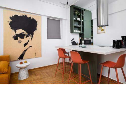 H Experience - Funky 1BD apartment in vibrant Nea Smirni