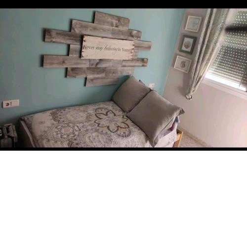 habitación doble con aseo compartido