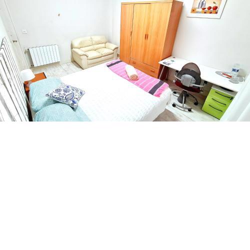 Habitación privada en departamento familiar a pasos de la playa
