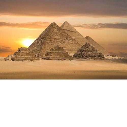 happy land pyramids view