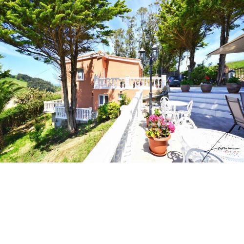 Hermosa villa de playa