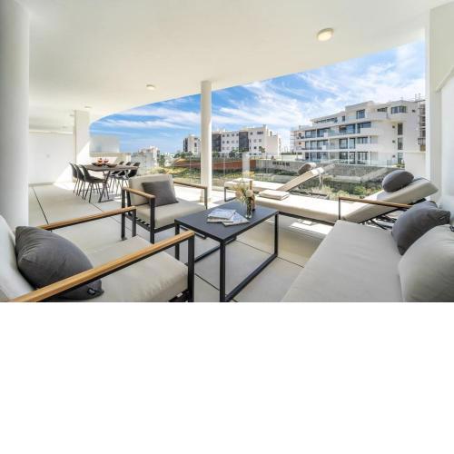 Higuerón West Luxurious Apartment Solarium BBQ