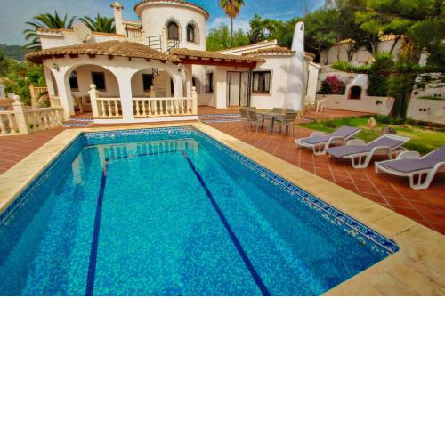 Hija de la Luna - sea view villa with private pool in Benissa