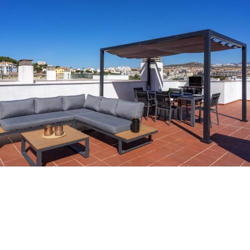 Hillside terrace in La Cala de Mijas Ref 143