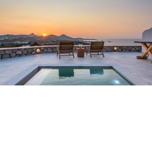 Hilltop Milos with Sunset View I