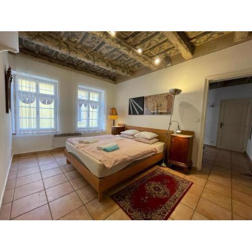 Historical apartment with balcony
