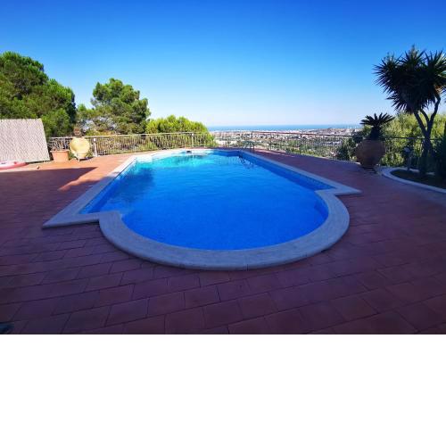 Holiday flower villa panoramica sul golfo di Catania