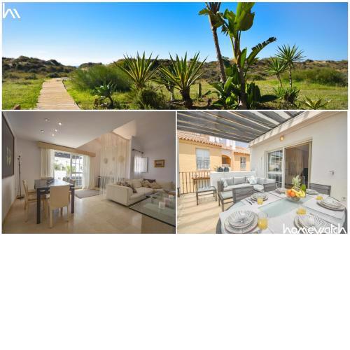 Holiday home with direct access to the beach in Marbella