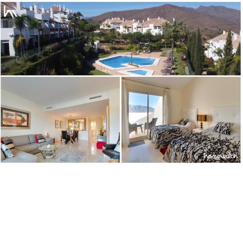 Holiday home, with sea and mountain views, in Mijas Costa