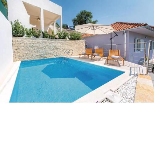 Holiday house Ana with a heated swimming pool