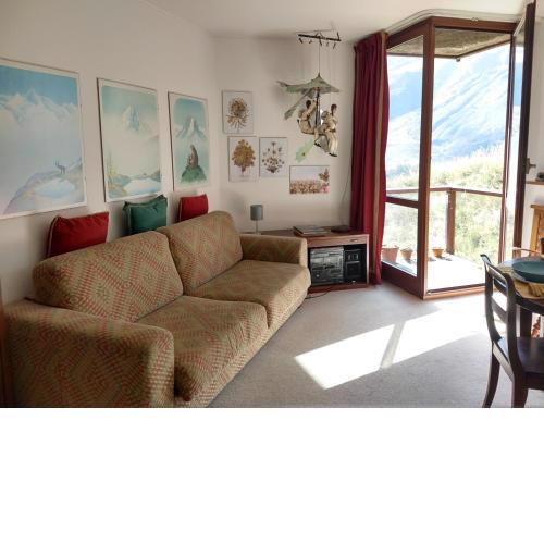 Home ON SLOPES, the slope n°3 is under the balcony!