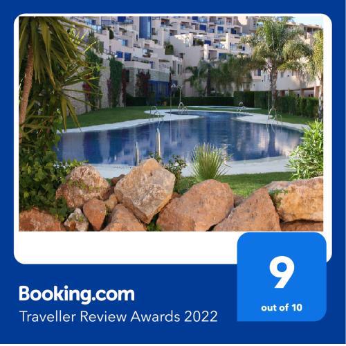Homes of Spain, Atalaya de Mojacar, Apartamento 3 dormitorios con vistas al mar y WIFI