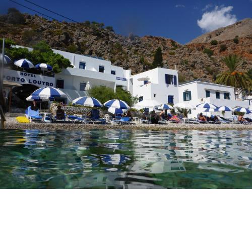 Hotel Porto Loutro on the Beach