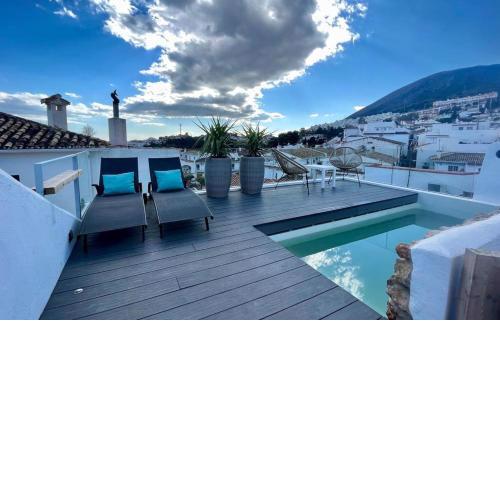 House & pool centre Benalmadena Pueblo