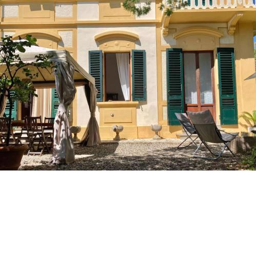 House with garden near the sea