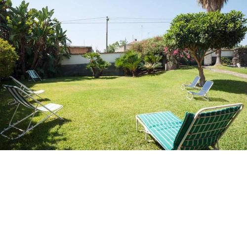 House with garden near the sea