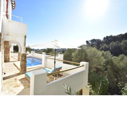 Ibiza style Villa in Moraira with Private Pool