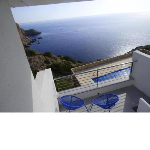 Icaros 4-Studio-Terrasse-Vue mer imprenable-Piscine-Parking