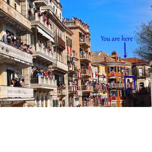 Ideally Situated Corfu Old Town Apartment