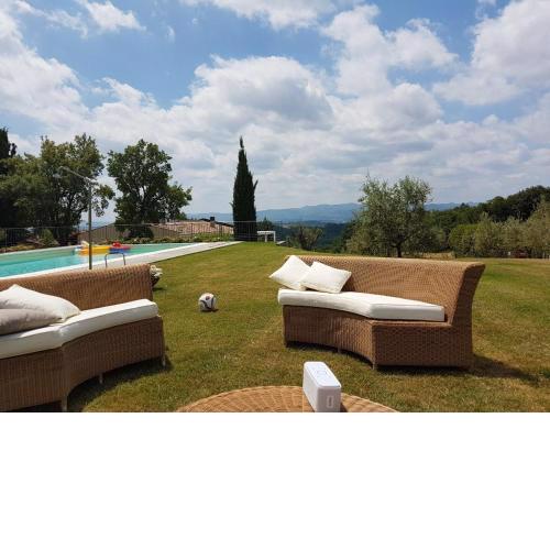 Il Belvedere house in the Tuscan countryside